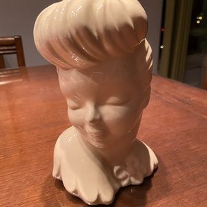 1950’s vintage art deco head vase